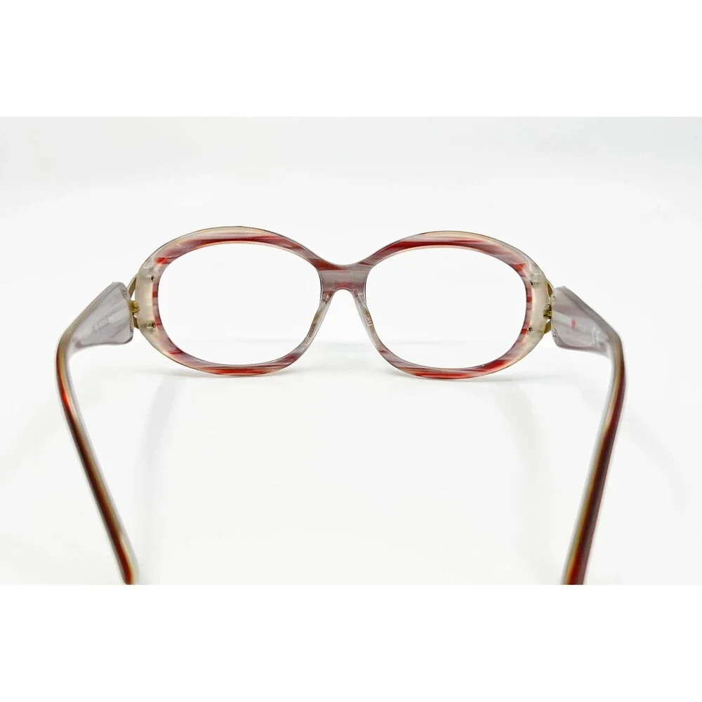 Elle Eyeglasses Frames Womens Red Oval EL18977 RE 60-16-135